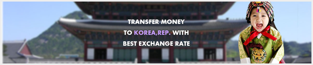 Money transfer to South-korea